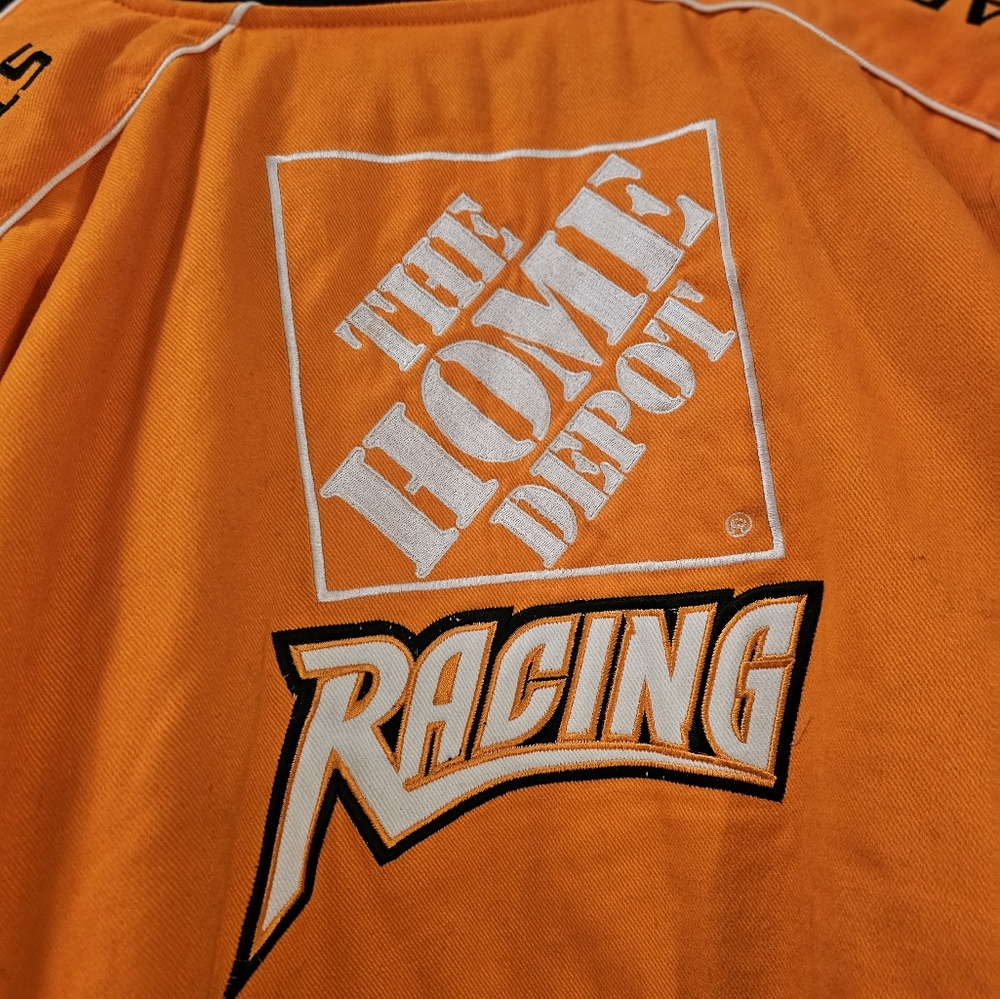 Winners Circle Racing Track Bomber Jacket Large - Picture 3 of 8